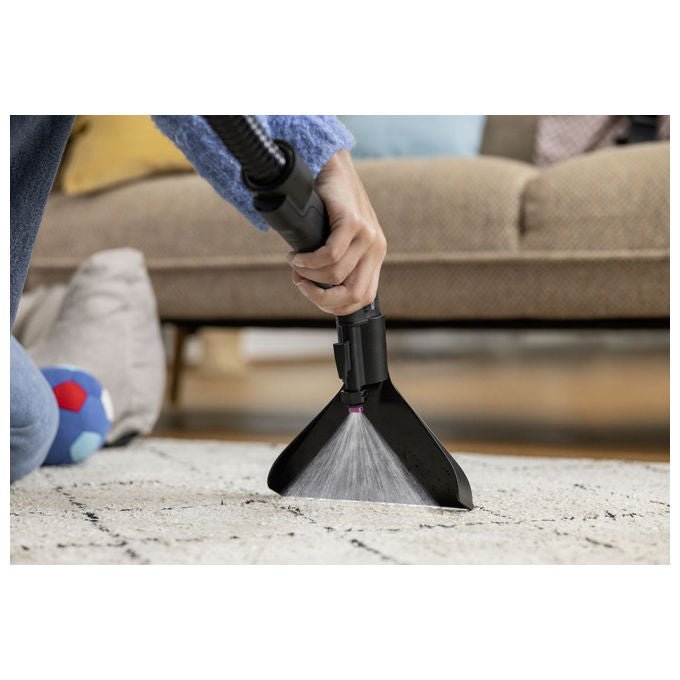 Kärcher 2.863-376.0 Kit di accessori 2-in-1 spray extraction per SE 3 Compact velocita' doppia rispetto alle bocchette tradizionali colore Nero