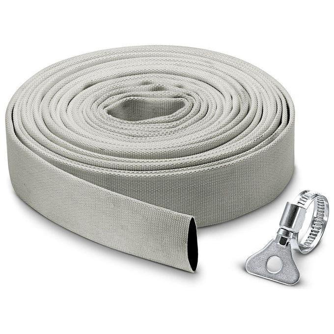 Kärcher 2.997-100.0 Tubo Piatto in Tessuto 10 m Diametro 1''1-4 (32 mm) Pressione Max 5 bar colore Nero