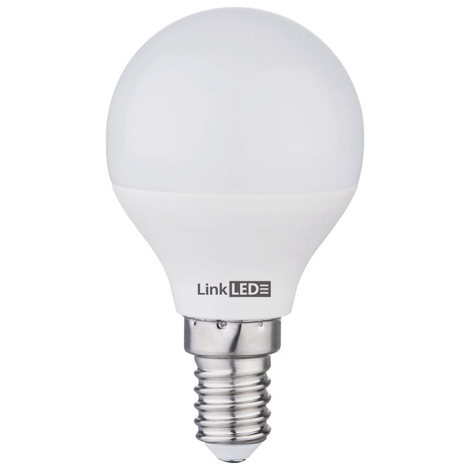 Link Led Lampadina Led Sfera 6W E14 4k 450 Lm