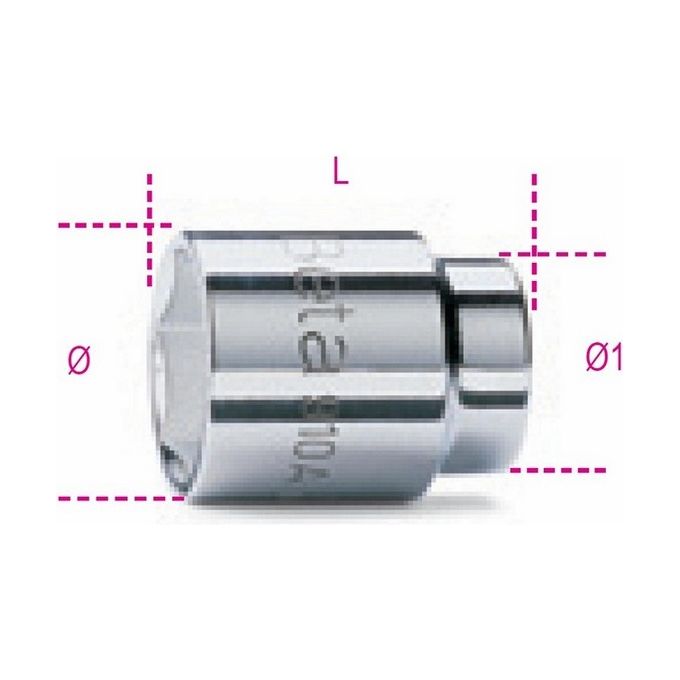 Beta 910-A Chiave Bussola 3-8 Mm 19