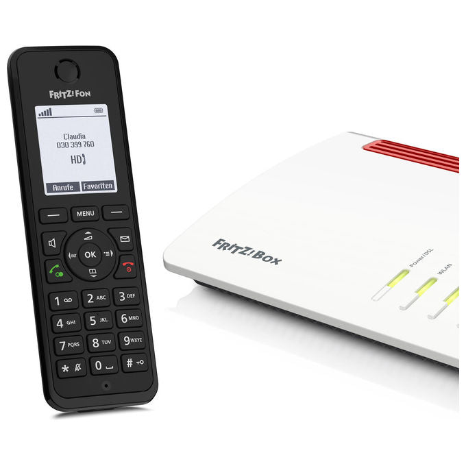 Fritz! 20003097 Fon M3 Telefono DECT con Vivavoce Identificatore di Chiamata Display 1.8'' colore Nero