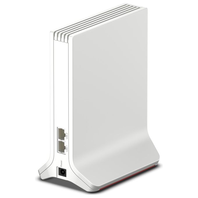 Fritz! 20003108 Mesh Set 4200 Ripetitore di rete Wi-Fi 6E Dual-band 4200 Mbit-s 2x2-4x4 colore Rosso Bianco