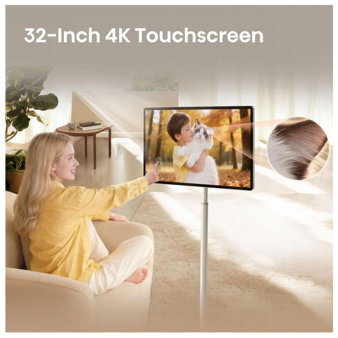 Hisense 20019248 32S6S TV 4K Ultra HD Android Wi-Fi 81,3 cm (32'') Risoluzione 3840x2160 Pixel HDR10 colore Bianco