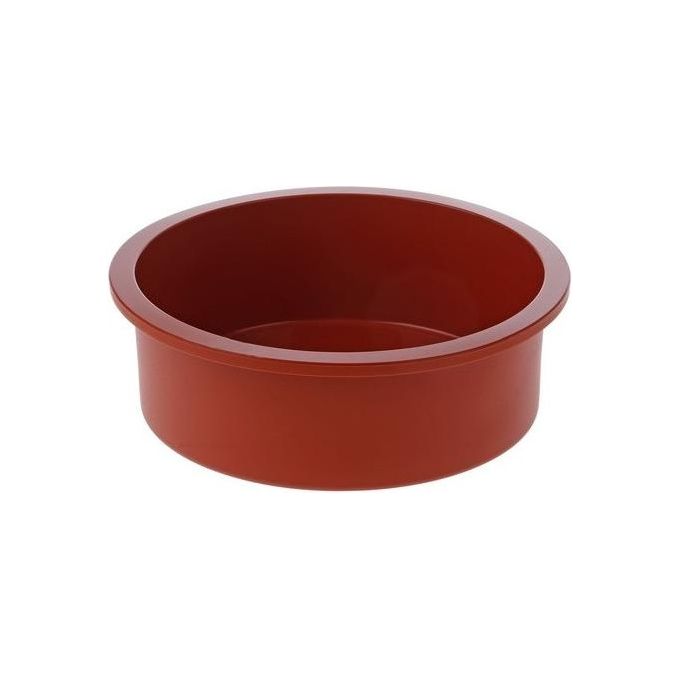 Silikomart Stampo in Silicone Rotondo 18cm con Anello di Supporto
