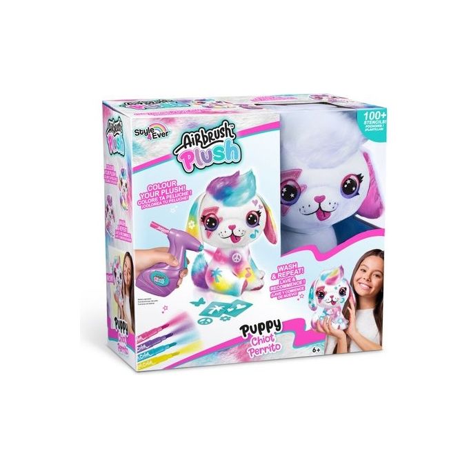 Rocco Giocattoli Peluche Airbrush Plush Puppy