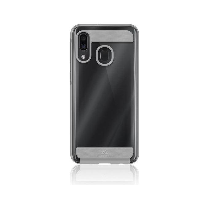 Black Rock Air Robust Cover per Samsung Galaxy A20E Grigio-Trasparente