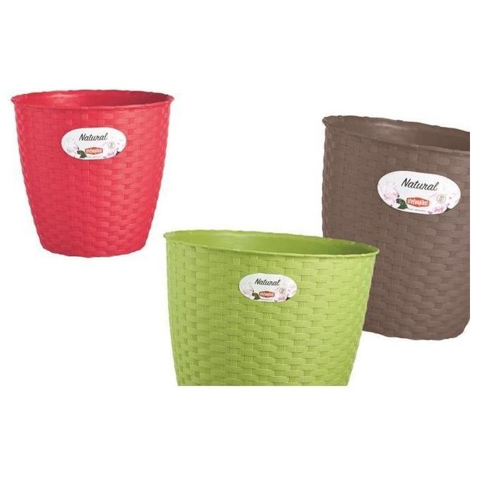 Stefanplast Coprivaso Rattan 19cm Tortora
