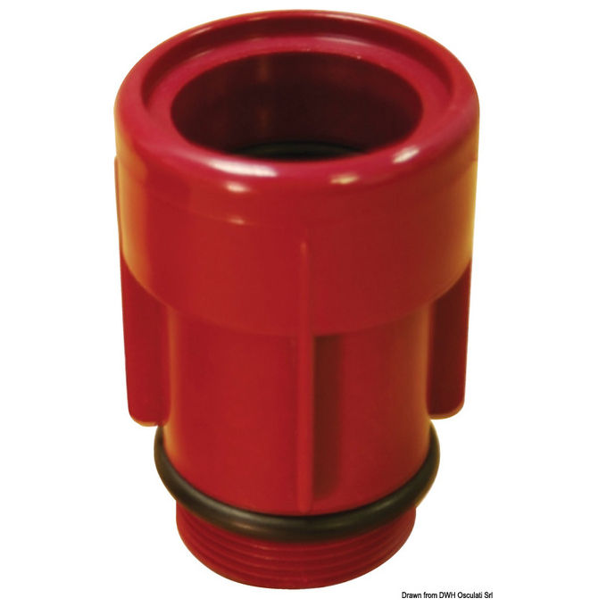 Adattatore per Tappi Imb. Waste 1 1-4 Iso8840 Osculati