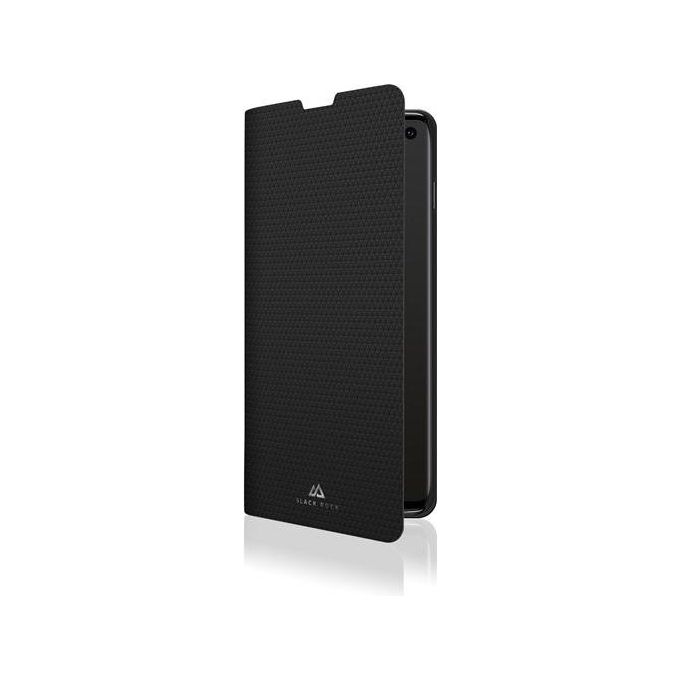 Black Rock Booklet Cover per Samsung Galaxy S10 Nero