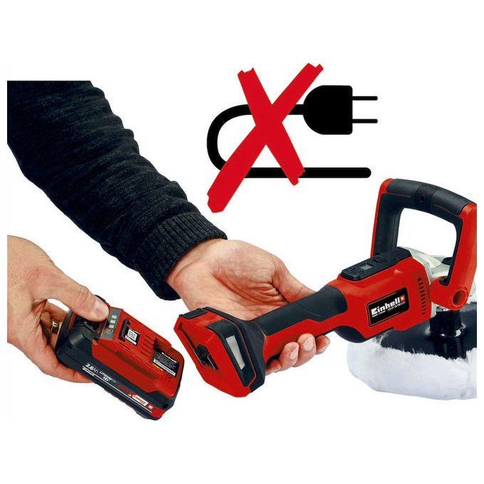 Einhell Lucidatrice Per Auto A Batteria Ce-Cp 18-180 Li E (Batteria Non Inclusa)