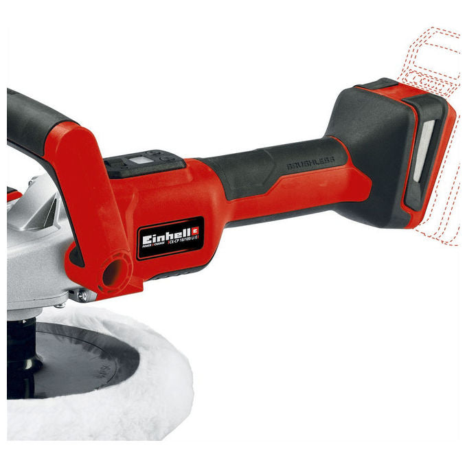 Einhell Lucidatrice Per Auto A Batteria Ce-Cp 18-180 Li E (Batteria Non Inclusa)
