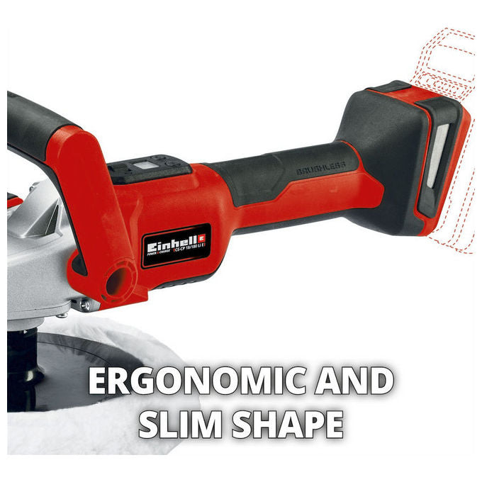 Einhell Lucidatrice Per Auto A Batteria Ce-Cp 18-180 Li E (Batteria Non Inclusa)