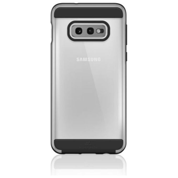 Black Rock Air Robust Cover per Samsung Galaxy S10E Nero-Trasparente