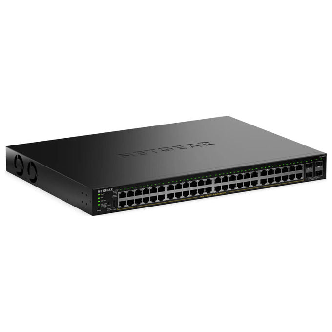 Netgear GS348TP-200EUS GS348TPv2 Switch Gestito L2-L3 48 porte Gigabit Ethernet PoE+ colore Nero