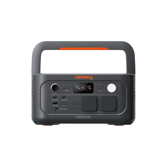Jackery 21-0001-000275 Explorer 500 v2 Stazione di Alimentazione Portatile 512 Wh 500 W colore Nero Arancione