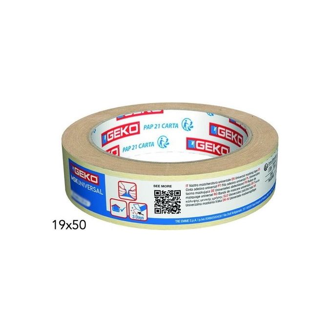 Geko Nastro Mascheratura Universale Beige