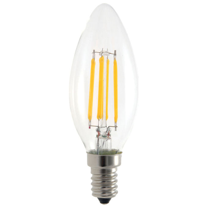 Link Led Lampadina Led Filo Oliva E14 4W 27k 470 Lm