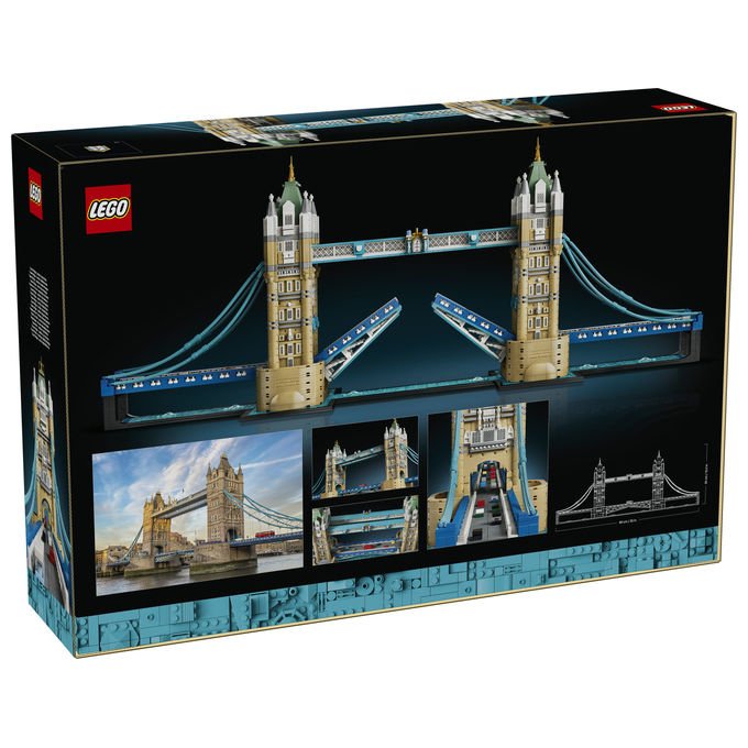Lego 21067 Architecture Modello di Costruzione Ponte di Londra 3745 pezzi dimensioni 35x89x19 cm colore Multicolore