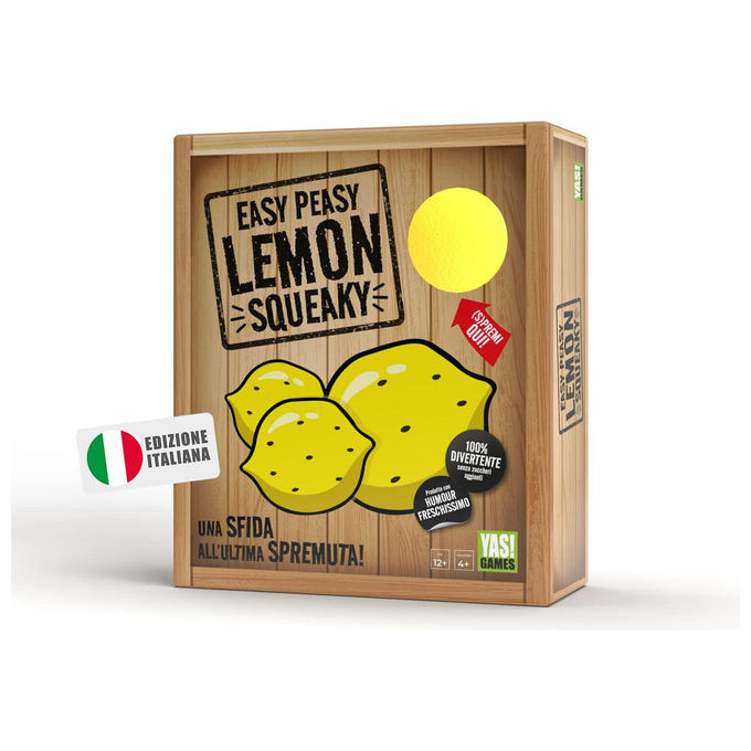 Rocco Giocattoli Gioco Yas! Games Easy Peasy Lemon Squeaky