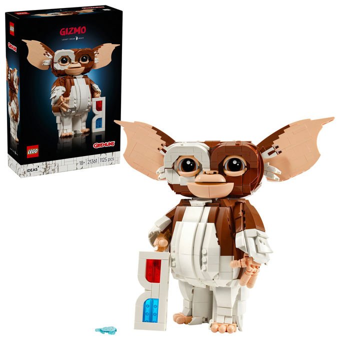 Lego IDEAS 21361 Gremlins Gizmo Set da costruzione figura posabile 1125 pezzi Multicolore