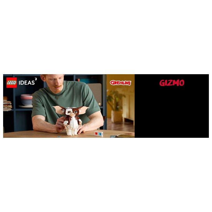 Lego IDEAS 21361 Gremlins Gizmo Set da costruzione figura posabile 1125 pezzi Multicolore
