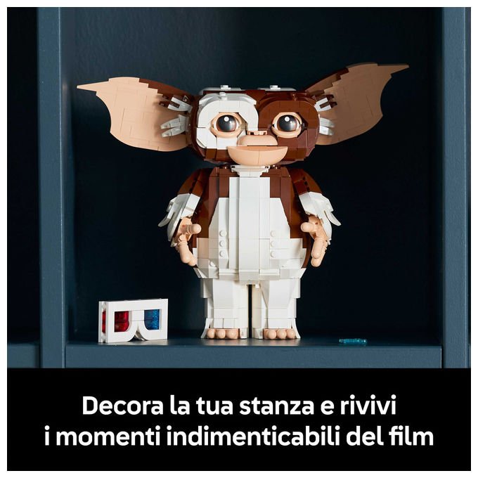 Lego IDEAS 21361 Gremlins Gizmo Set da costruzione figura posabile 1125 pezzi Multicolore