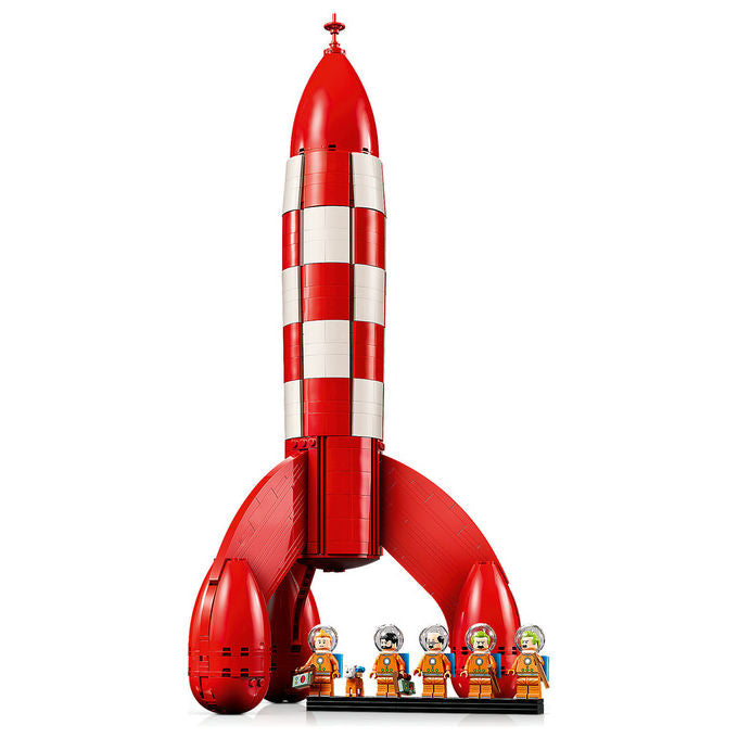 Lego 21367 LEGO Ideas Set da Costruzione Razzo Lunare di Tintin 1283 Pezzi 5 Minifigure colore Multicolore