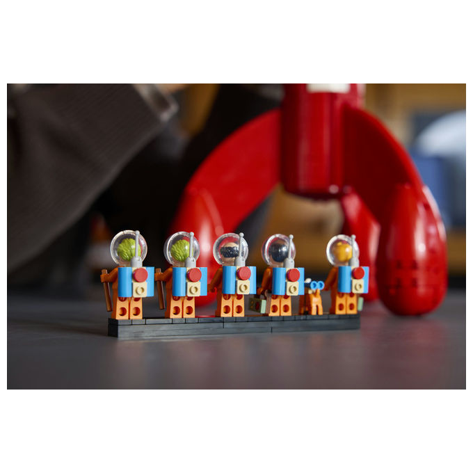 Lego 21367 LEGO Ideas Set da Costruzione Razzo Lunare di Tintin 1283 Pezzi 5 Minifigure colore Multicolore