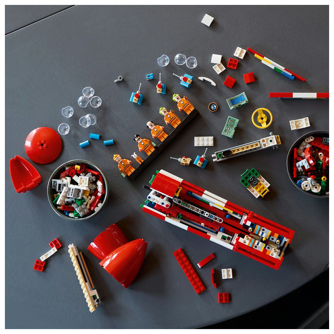 Lego 21367 LEGO Ideas Set da Costruzione Razzo Lunare di Tintin 1283 Pezzi 5 Minifigure colore Multicolore