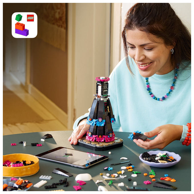 Lego 21372 LEGO Ideas Kit Modellismo per Adulti con Scheletro Fiori Finti e Farfalle Monarca 1212 pezzi colore Multicolore