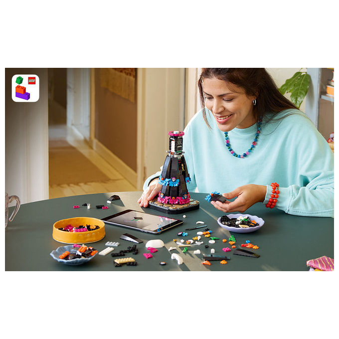 Lego 21372 LEGO Ideas Kit Modellismo per Adulti con Scheletro Fiori Finti e Farfalle Monarca 1212 pezzi colore Multicolore