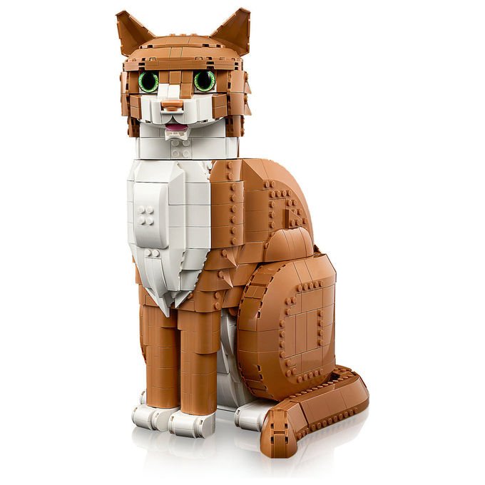 Lego Ideas 21376 Gatto Arancione Set da costruzione 1755 pezzi colore Arancione