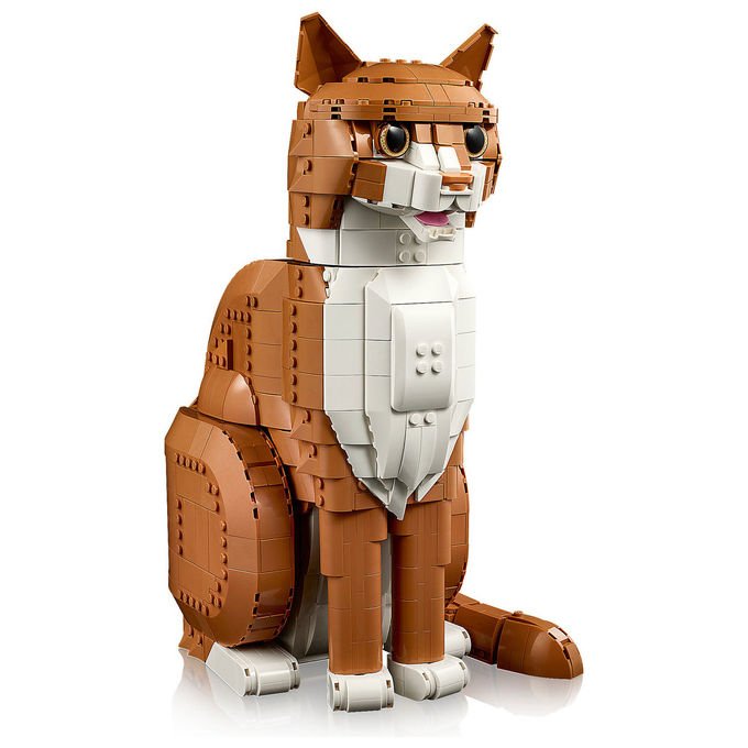 Lego Ideas 21376 Gatto Arancione Set da costruzione 1755 pezzi colore Arancione