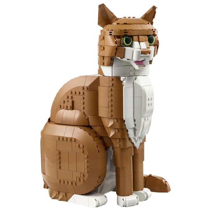 Lego Ideas 21376 Gatto Arancione Set da costruzione 1755 pezzi colore Arancione
