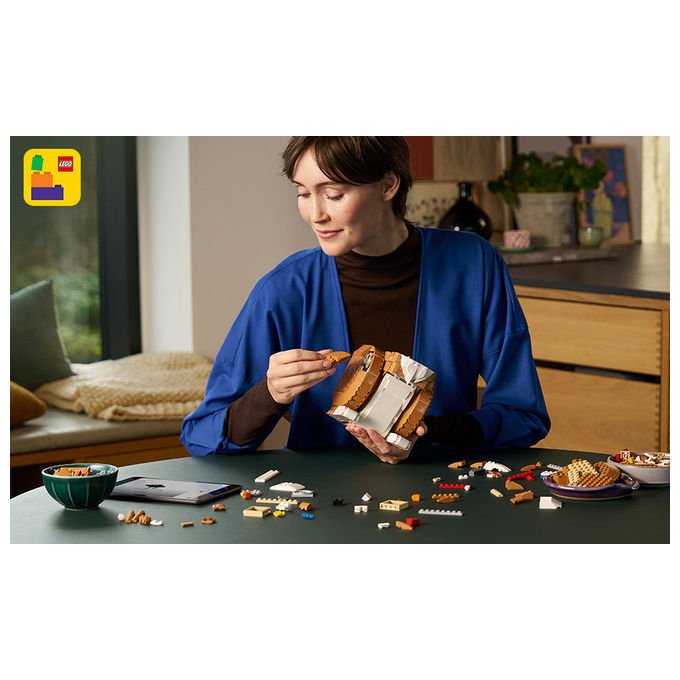 Lego Ideas 21376 Gatto Arancione Set da costruzione 1755 pezzi colore Arancione