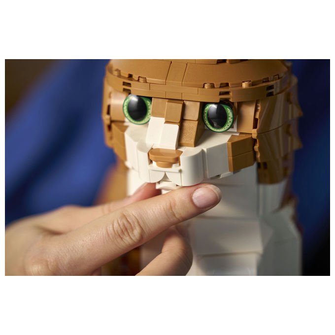 Lego Ideas 21376 Gatto Arancione Set da costruzione 1755 pezzi colore Arancione