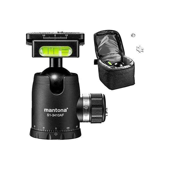 Mantona Fortress 34 Testa a Sfera per S1-3410AF