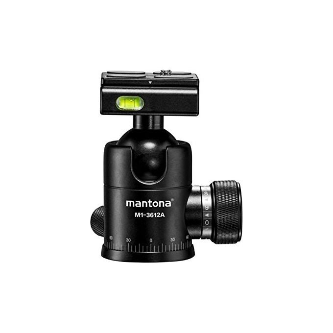 Mantona Onyx 12 Testa a Sfera