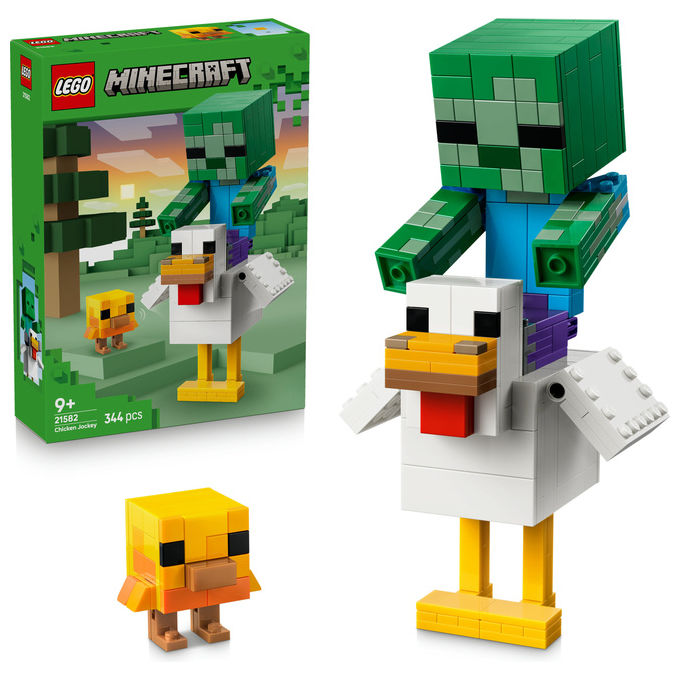 Lego 21582 Minecraft Fantino di Polli 344 pezzi eta' 9 anni colore Multicolore