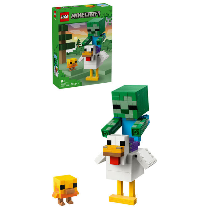 Lego 21582 Minecraft Fantino di Polli 344 pezzi eta' 9 anni colore Multicolore