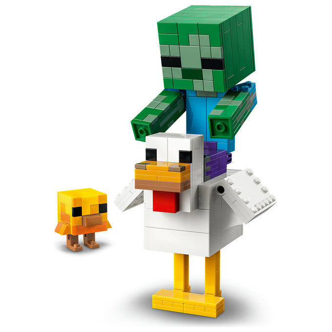 Lego 21582 Minecraft Fantino di Polli 344 pezzi eta' 9 anni colore Multicolore