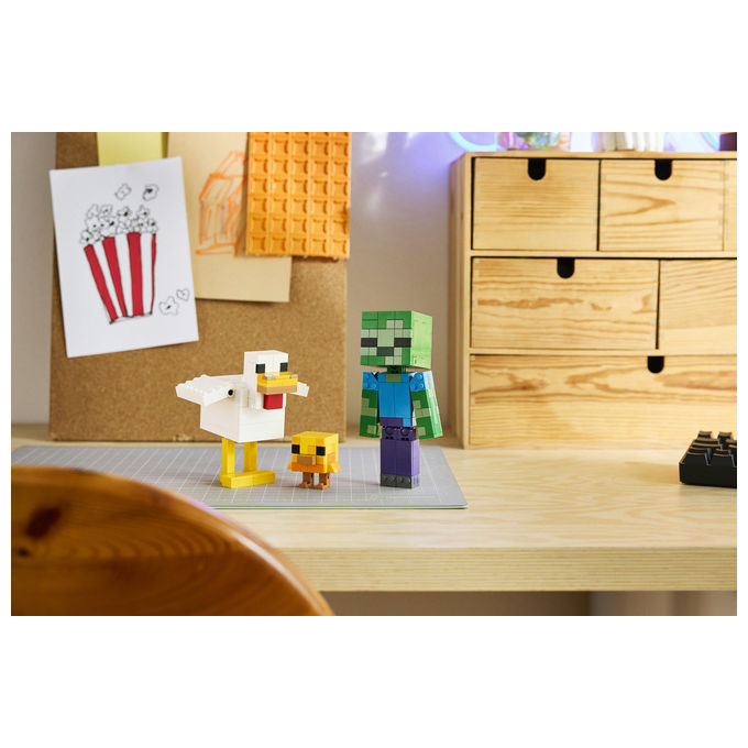 Lego 21582 Minecraft Fantino di Polli 344 pezzi eta' 9 anni colore Multicolore