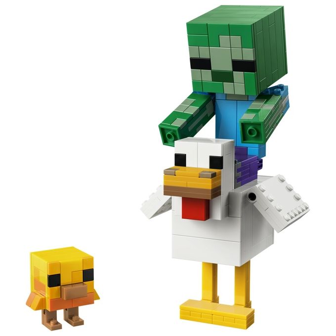 Lego 21582 Minecraft Fantino di Polli 344 pezzi eta' 9 anni colore Multicolore