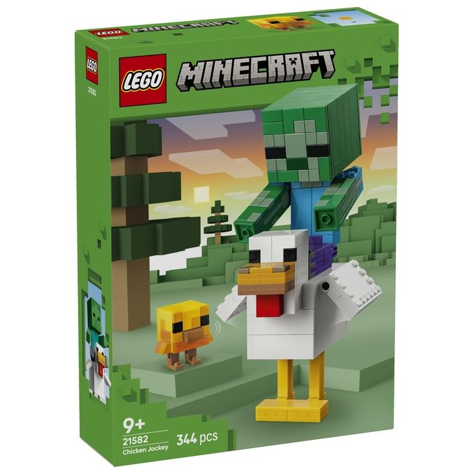 Lego 21582 Minecraft Fantino di Polli 344 pezzi eta' 9 anni colore Multicolore