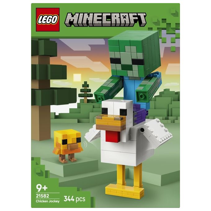 Lego 21582 Minecraft Fantino di Polli 344 pezzi eta' 9 anni colore Multicolore