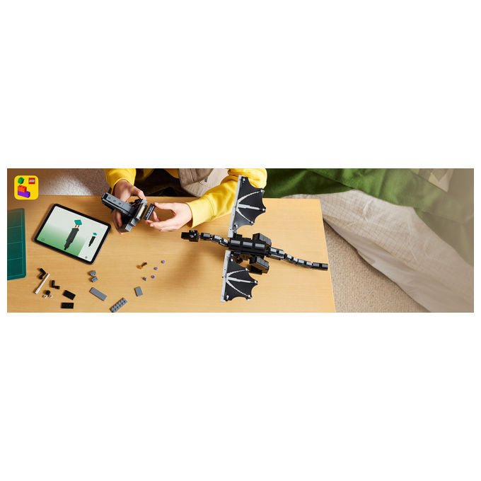 Lego 21595 Minecraft Drago dell'End Set da costruzione 710 pezzi ali mobili snodabile