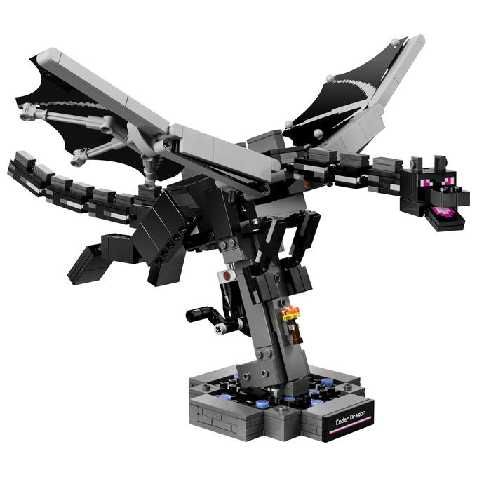 Lego 21595 Minecraft Drago dell'End Set da costruzione 710 pezzi ali mobili snodabile