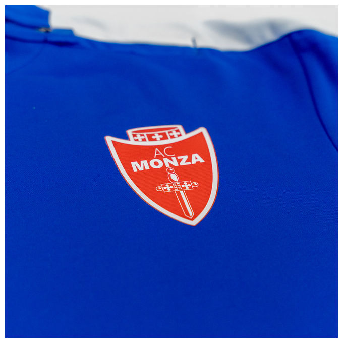Felpa allenamento blu zip laterale Taglia L