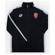Felpa rappresentanza Elite Nera con zip Taglia M