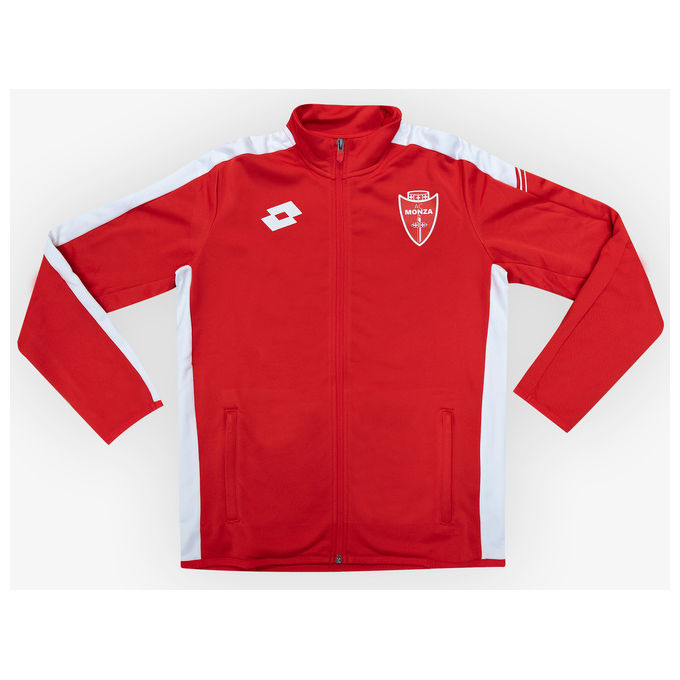 Felpa rappresentanza Elite rossa con zip JUNIOR Taglia XL